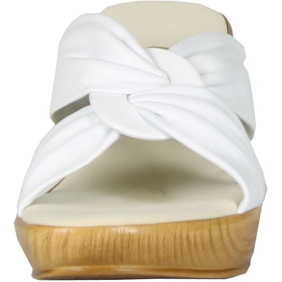Onex Puffy White Womens sandals 10 NEW - Picture 3 of 4